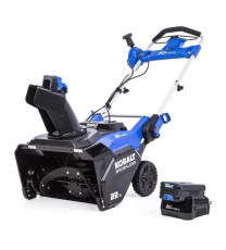 Kobalt 80-Volt Max 22-in Single-Stage Cordless Electric Snow Blower Battery Included